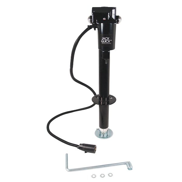 Quick Products Quick Products JQ-3000-7P Power A-Frame Electric Tongue Jack w 7-Way Plug-3,250 lbs. Lift Capacity JQ-3000-7P - main